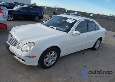 2005 Mercedes-Benz E 320 from USA, damaged, VIN WDBUF65JX5A647638